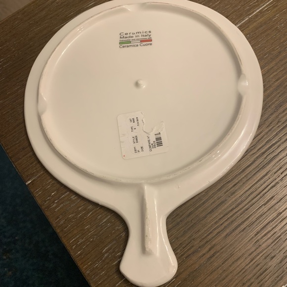 Ceramica Cuone (Ceramics Made in Italy) Dw/Micro Safe. Cheeseboard/serving - Picture 6 of 13